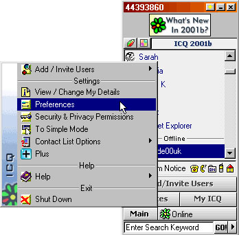 ICQ 2001
