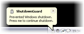 Shutdown Guard en Windows XP