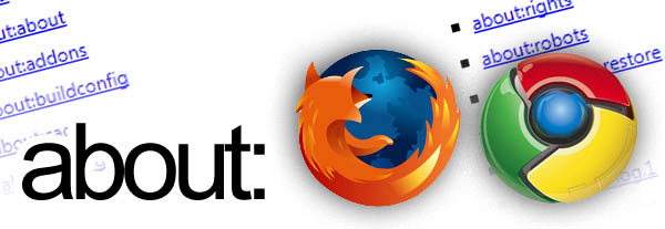 Páginas especiales como about:config de Chrome y Firefox