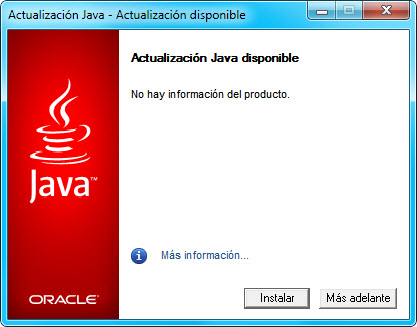 Actualizacion Java